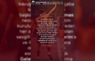 Oğulcan Çağlayan’dan teşekkür mesajı