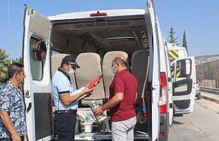 Okul servisleri denetlendi