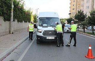 Okul servislerine sıkı denetim sürüyor