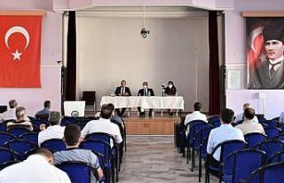 “Okullarda Covid-19 ile mücadele” konulu bilgilendirme...