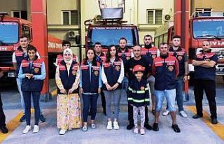 Onlar artık itfaiye gönüllüsü