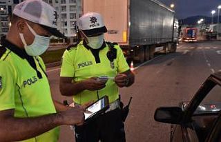 Ordu’da 97 araç trafikten men edildi, 66 sürücünün...