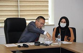 Ordu’da kız öğrenci yurdu için kura çekimi...