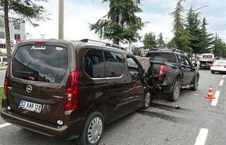 Ordu’da zincirleme trafik kazası: 1 yaralı