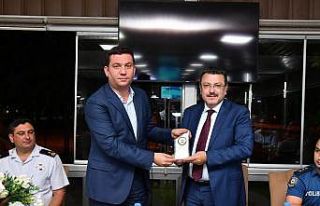 Ortahisar Kaymakamı Tolga Toğan’a veda yemeği