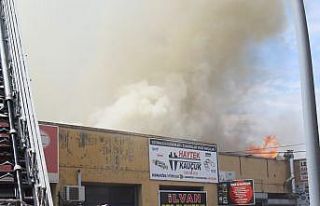 OSTİM’de korkutan yangın