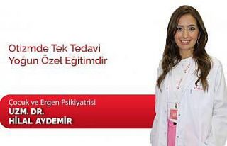 Otizmde tek tedavi yoğun özel eğitimdir