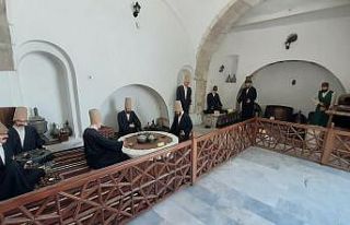 (ÖZEL) Afyonkarahisar Mevlevihanesi’ne ziyaretçi...
