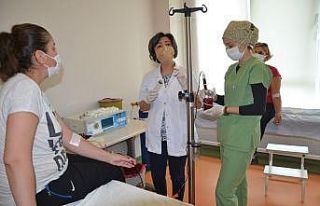 (Özel) Balıkesir Üniversite Hastanesi ozon ile...