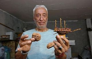 (ÖZEL) Bu gemilerin karinası ceviz kabuğundan