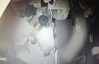 (Özel) Çocukların hırsızlığı güvenlik kamerasında