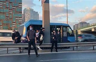 (Özel) Kadıköy’de minibüsçülerin ‘ölüm...