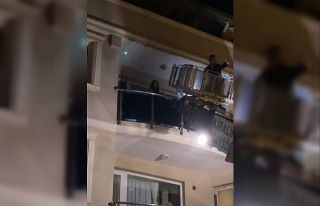 (Özel) Kalp kırgınlığını vinçle giderdi