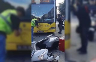 (Özel) Kazaya sinirlenen motokurye dehşet saçtı