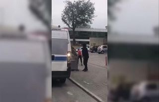 (Özel ) - Palayla yolcu minibüsüne saldırdı,...