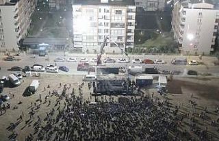 (Özel) Ünlü sanatçının 40 metre yüksekte zor...