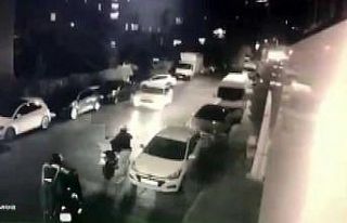 (Özel) Üsküdar’da 1 buçuk dakikada motosiklet...