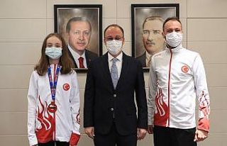Pamukkaleli sporcular Dünya Kupası’nda mücadele...