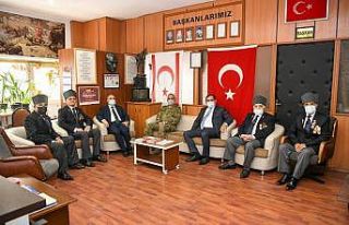 Protokolden şehit ve gazilere vefa