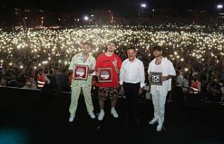 Rapin yıldızları Samsun’dan geçti