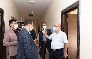 Rektör Karamustafa, KAYÜ Yeşilhisar Fuat Sezgin...