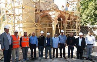 Resul Dede Camii restore ediliyor