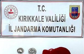 Roma dönemine ait, otel odasında ele geçirildi