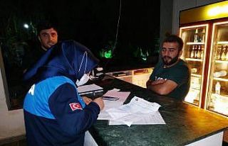 Ruhsatsız alkol satışı yapan restauranta baskın