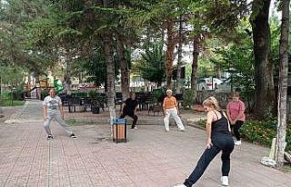 Safranbolu Hanımevi’nde sabah sporu