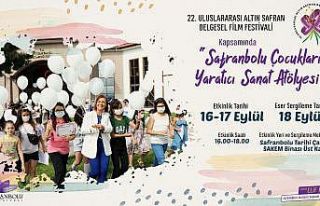 Safranbolulu çocuklar sanat atölyesinde buluşuyor