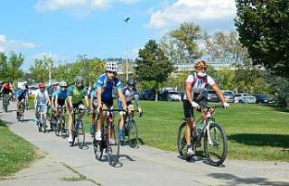 Sağlık için pedal çevirdiler