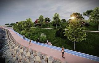 Sahil düzenleme projesi için ilk kazma vuruldu