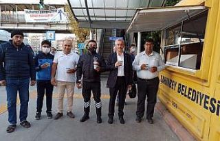 Şahinbey’de her gün 8 bin 500 kişiye çorba ikram...