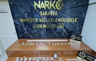 Sakarya’da uyuşturucu operasyonlarında 48 şüpheli...