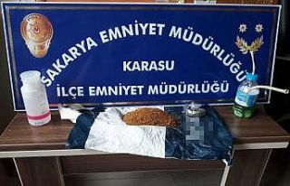 Sakarya’da uyuşturucu operasyonu: 1 tutuklama