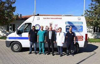 Salihli’de hayvan ambulansı “Haybulans” hizmete...