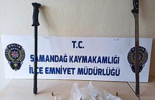 Samandağ’da durdurulan otomobilden uyuşturucu...