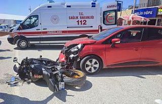 Samandağ’da trafik kazası