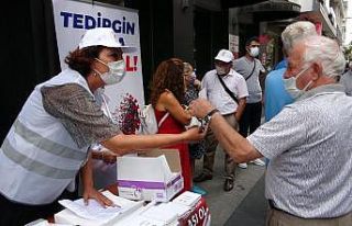 Samsun Tabip Odası sahaya indi, vatandaşlara aşı...