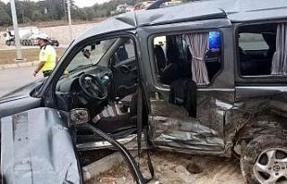 Samsun’da kavşakta trafik kazası: 3 yaralı
