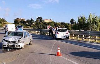 Samsun’da trafik kazası: 2 yaralı