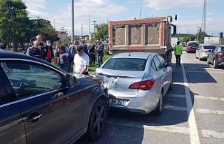 Samsun’da zincirleme trafik kazası