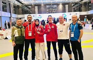 Samsunlu tekvandoculardan 6 madalya