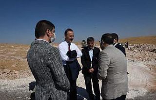 Şanlıurfa Gıda İhtisas OSB’de altyapı çalışması...