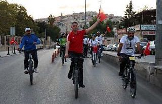 Şanlıurfa’da farkındalık için pedal çevirdiler