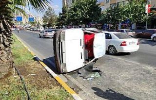 Şanlıurfa’da otomobil devrildi: 4 yaralı