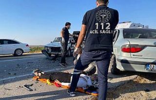 Şanlıurfa’da trafik kazası: 1 yaralı