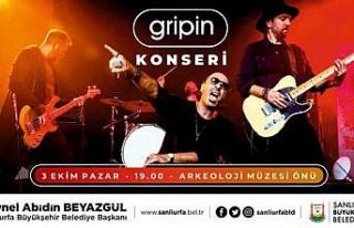 Şanlıurfalılar Gripin müzik grubuna ev sahipliği...
