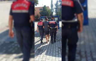 Şantiyeden 25 bin liralık malzeme çalan zanlı...