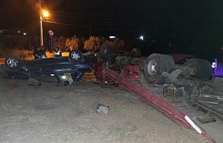 Sarıgöl’de trafik kazası: 2 yaralı